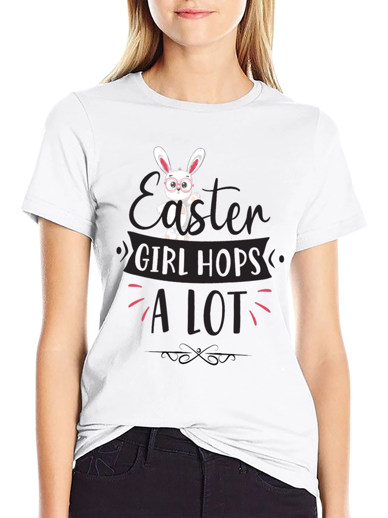 Easter Girl Bunny T-Shirt