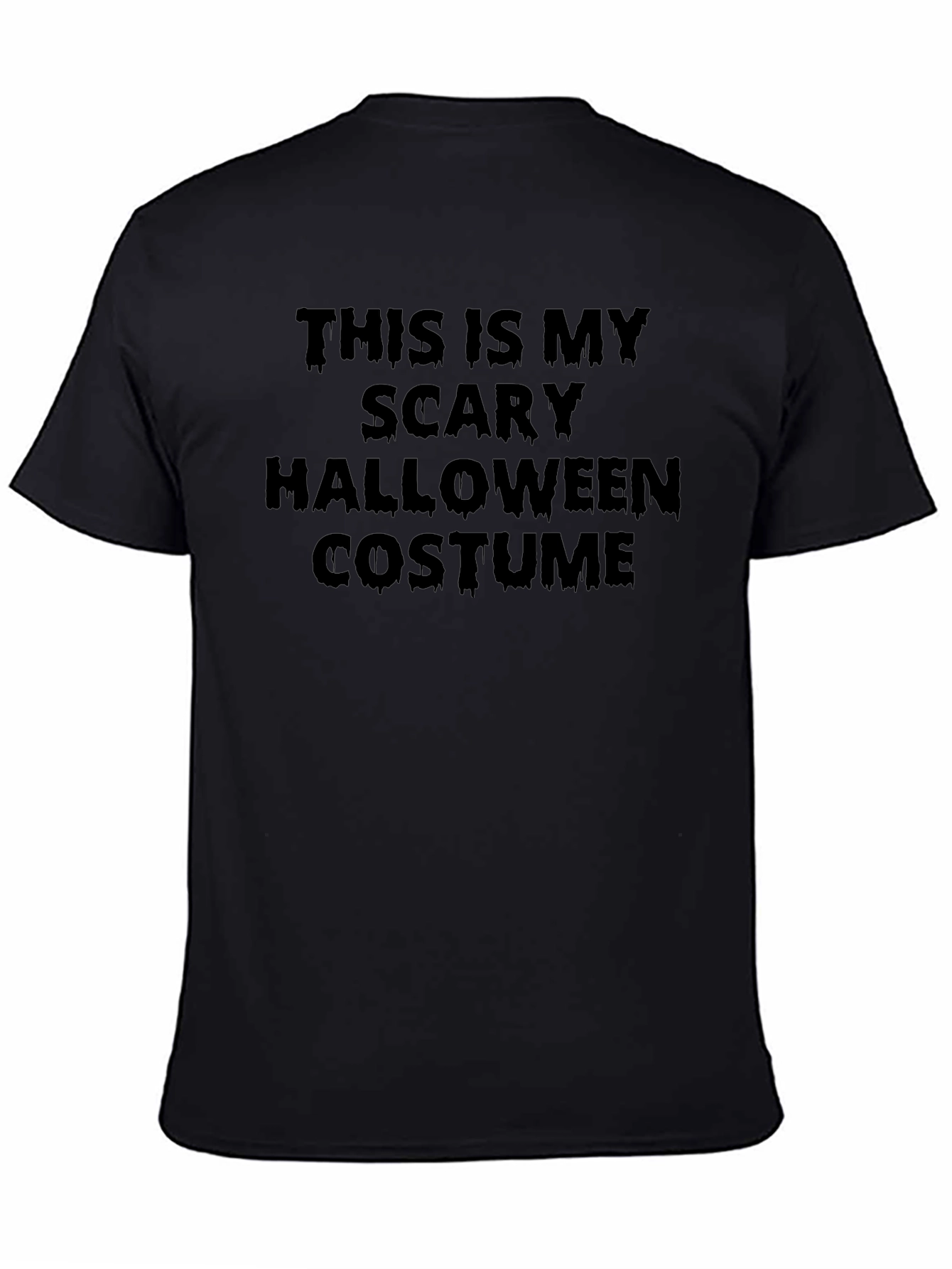 Scary Halloween Costume Graphic Tee