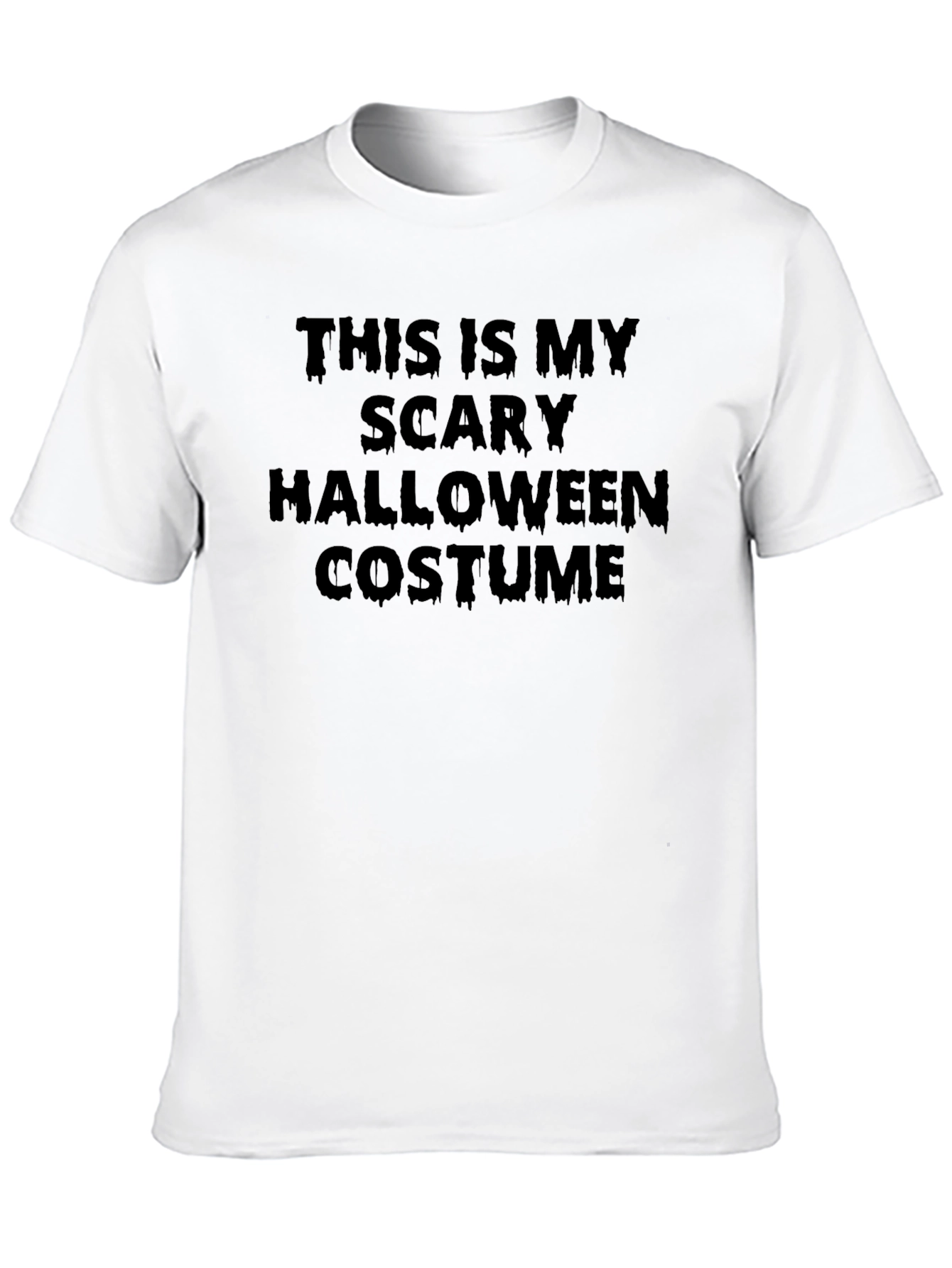 Scary Halloween Costume Graphic Tee