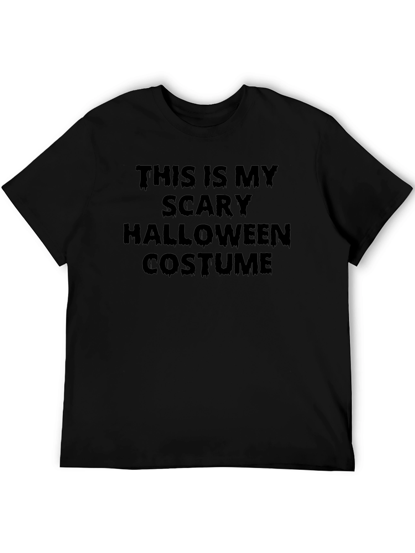Scary Halloween Costume Graphic Tee