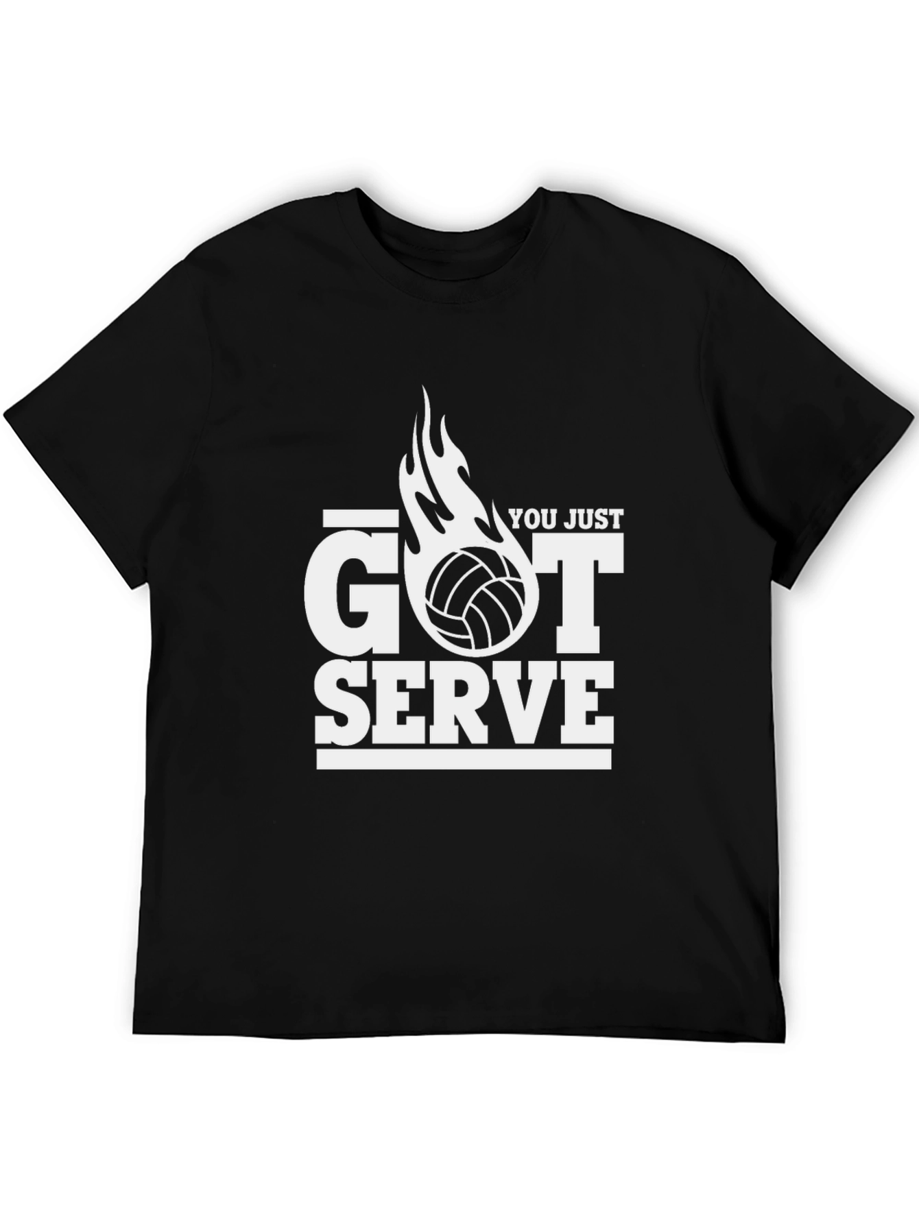 Volleyball Got Serve Graphic T-Shirt
