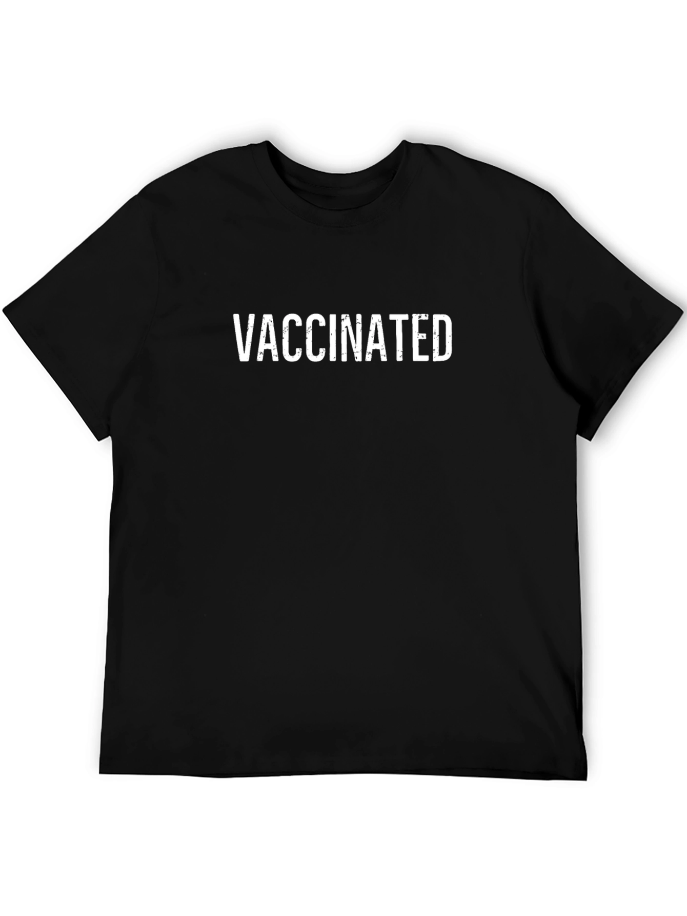 Vaccinated Graphic Tee - Modern Comfort