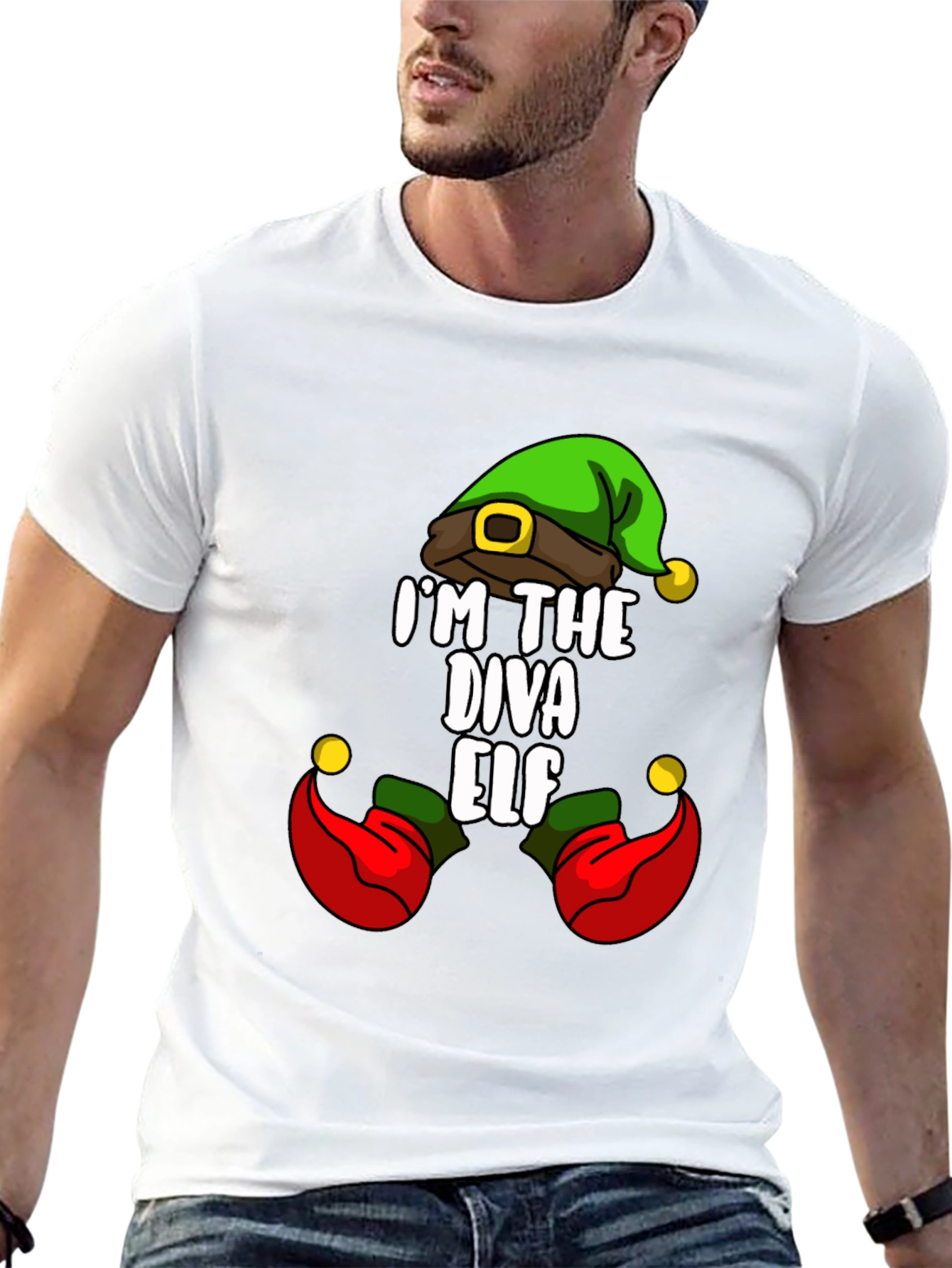 Diva Elf T-Shirt: Holiday Style