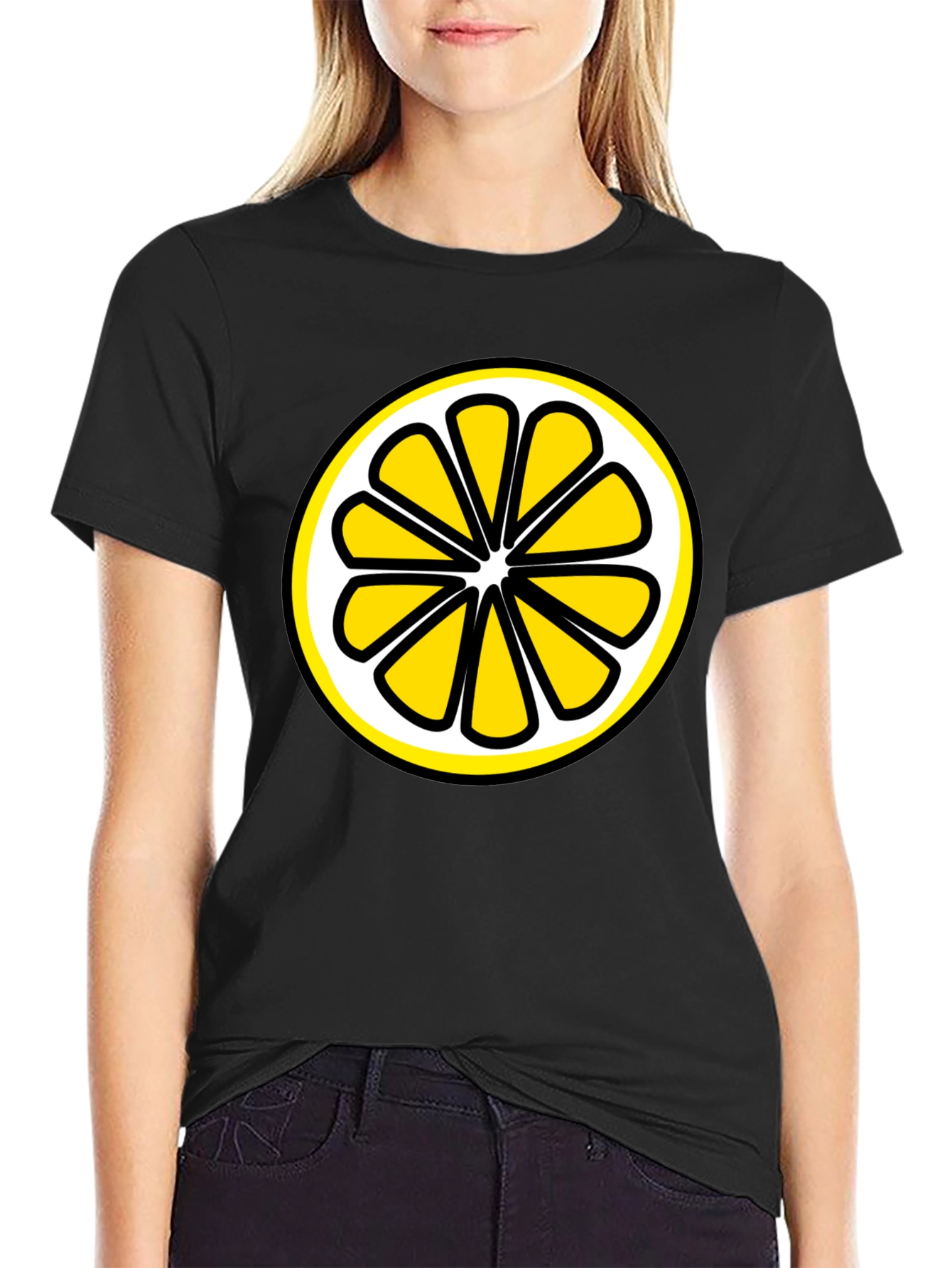 Lemon Slice Graphic Tee - Fresh Style