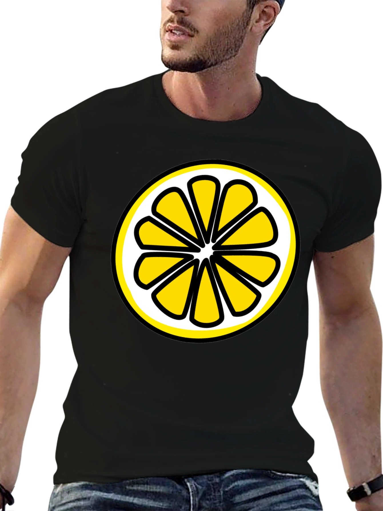 Lemon Slice Graphic Tee - Fresh Style