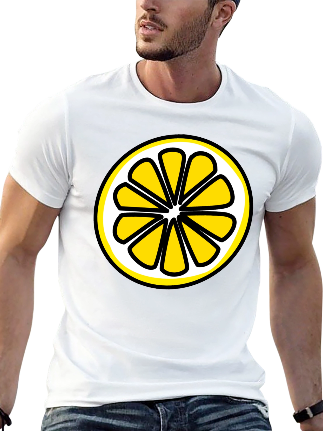 Lemon Slice Graphic Tee - Fresh Style