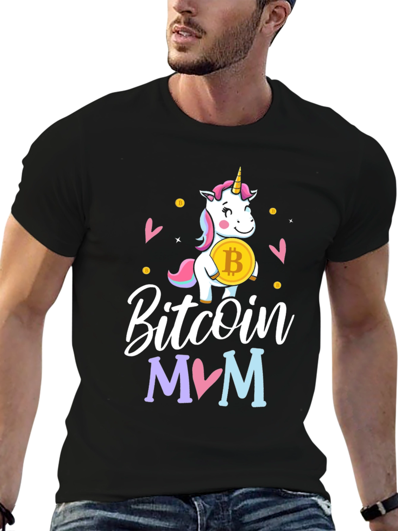 Bitcoin Mom Unicorn T-Shirt