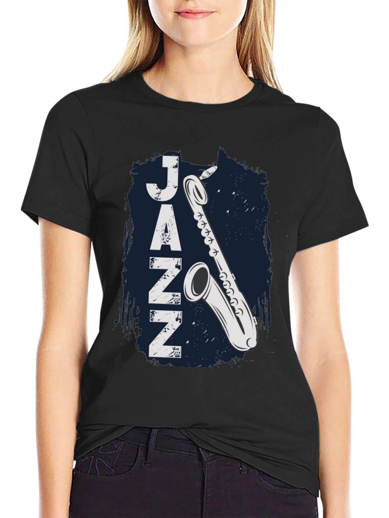 Jazz Music T-Shirt - Saxophone Graphic Tee