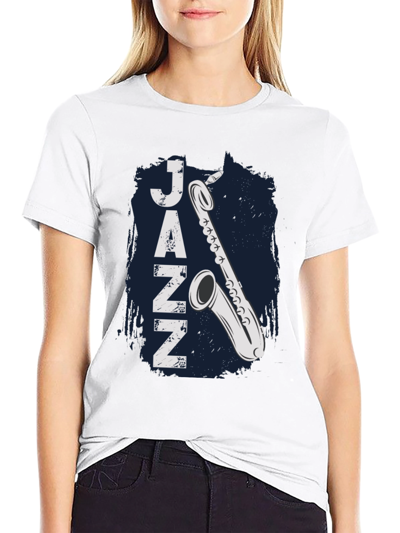Jazz Music T-Shirt - Saxophone Graphic Tee