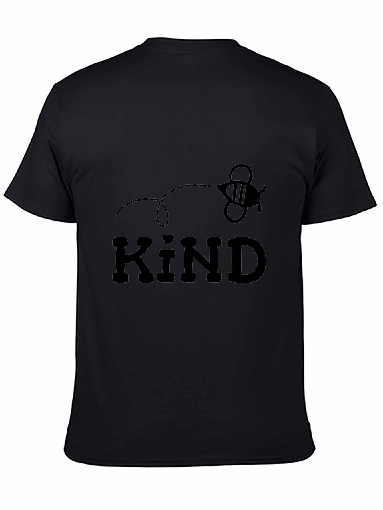 Bee Kind Graphic Tee - Stylish Black Unisex T-Shirt