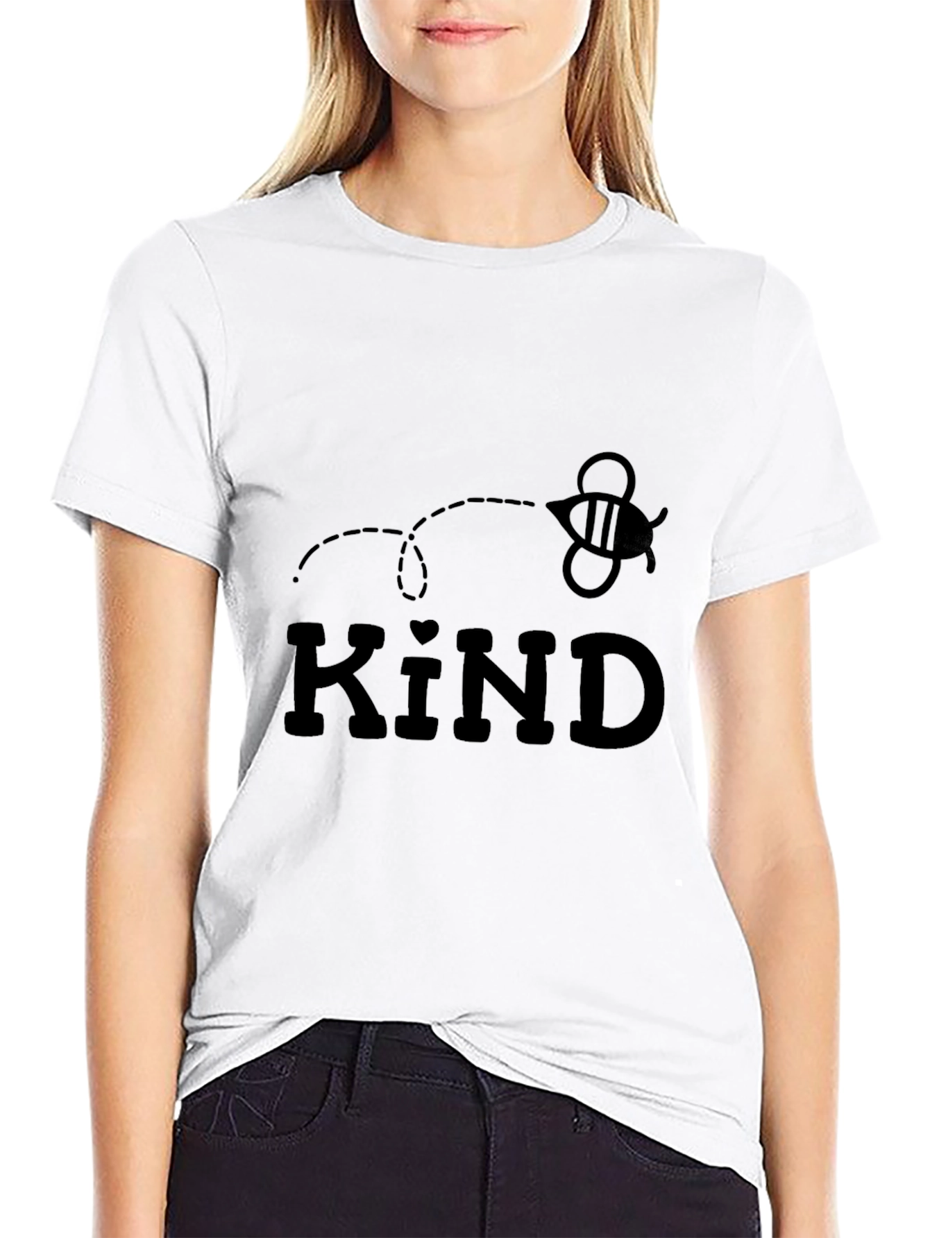 Bee Kind Graphic Tee - Stylish Black Unisex T-Shirt