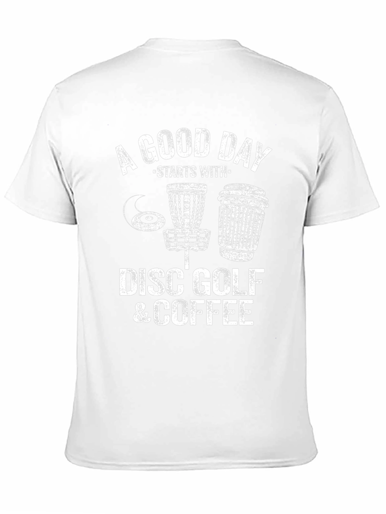 Disc Golf & Coffee Graphic Tee
