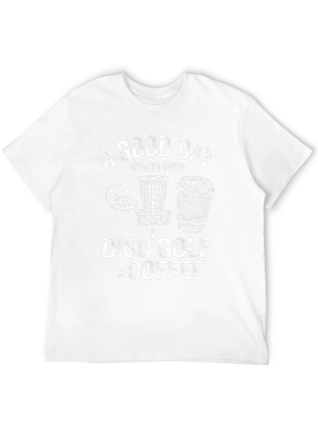 Disc Golf & Coffee Graphic Tee