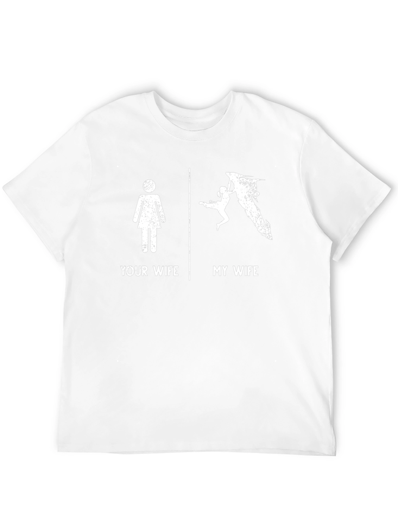 Funny Rock Climbing Wife T-Shirt