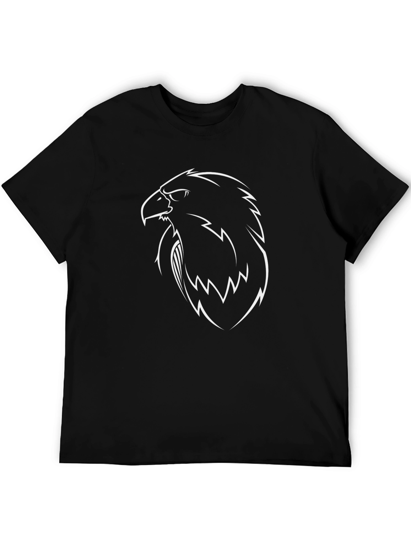 Black Eagle Graphic Tee - Stylish Mens T-Shirt