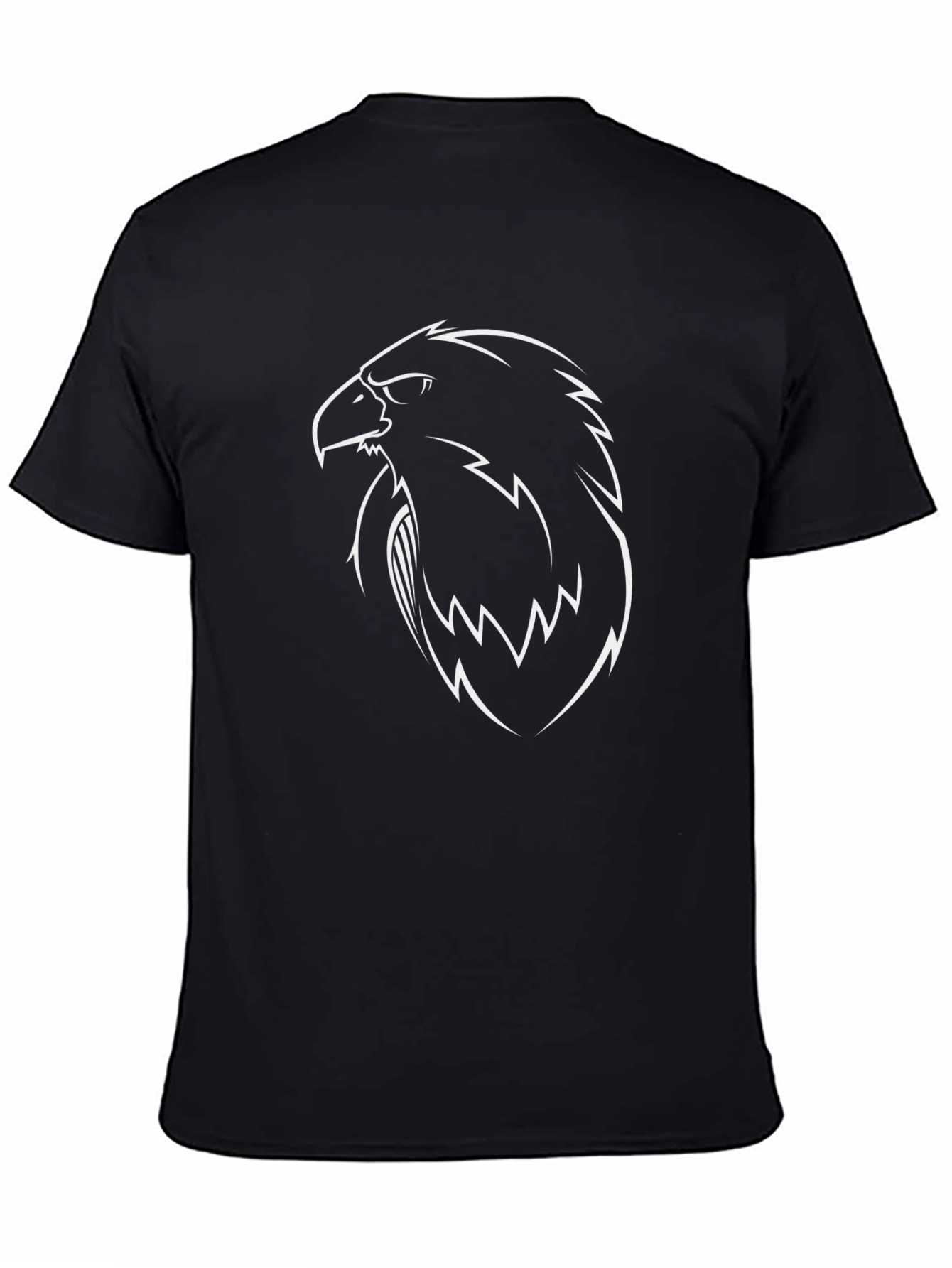 Black Eagle Graphic Tee - Stylish Mens T-Shirt
