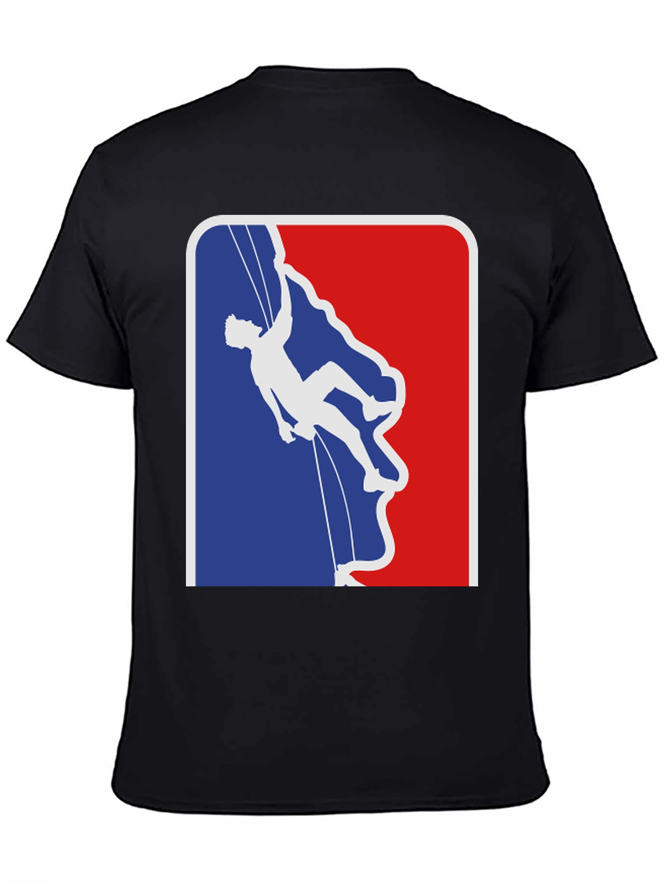 Climbing Silhouette Graphic T-Shirt