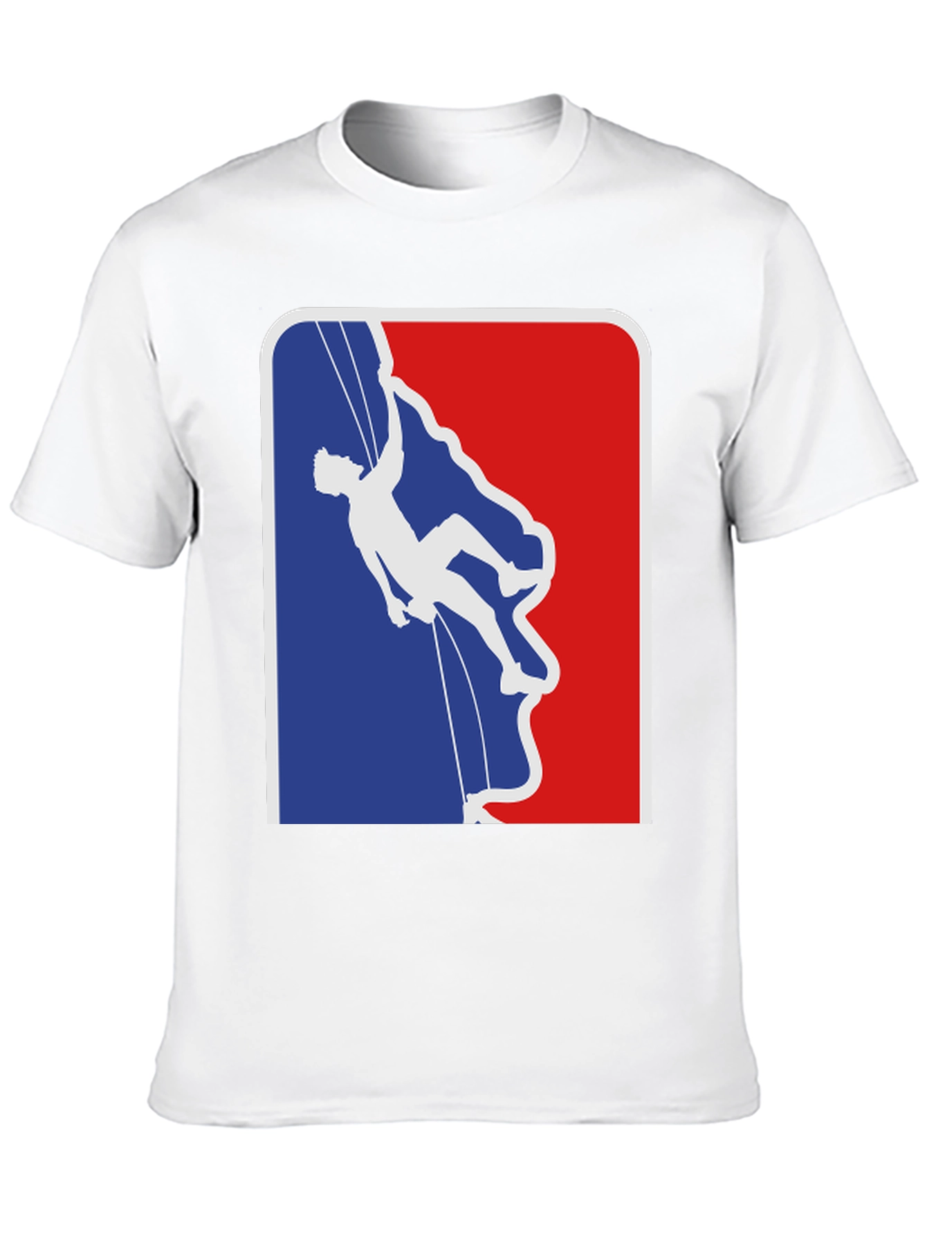 Climbing Silhouette Graphic T-Shirt