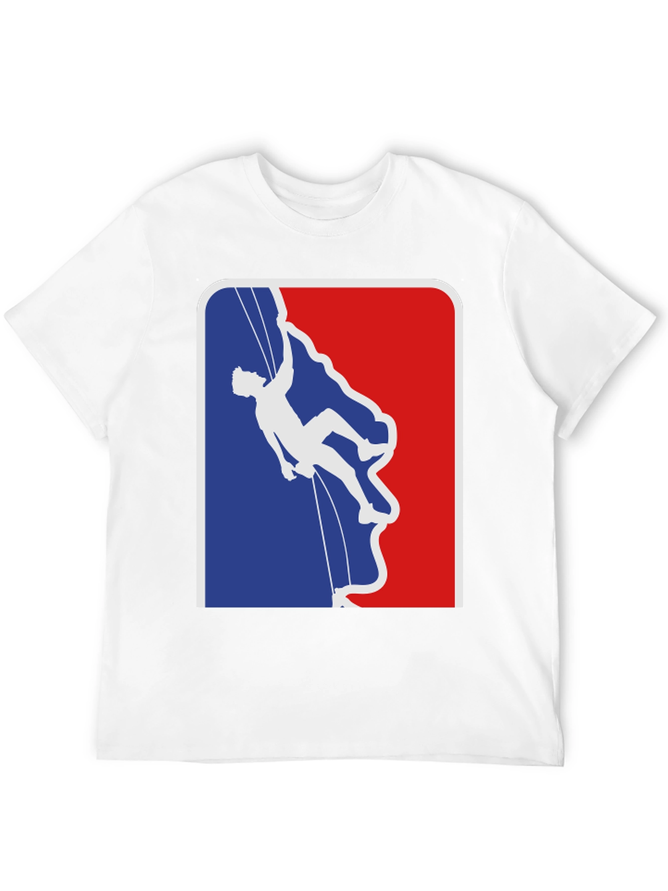 Climbing Silhouette Graphic T-Shirt