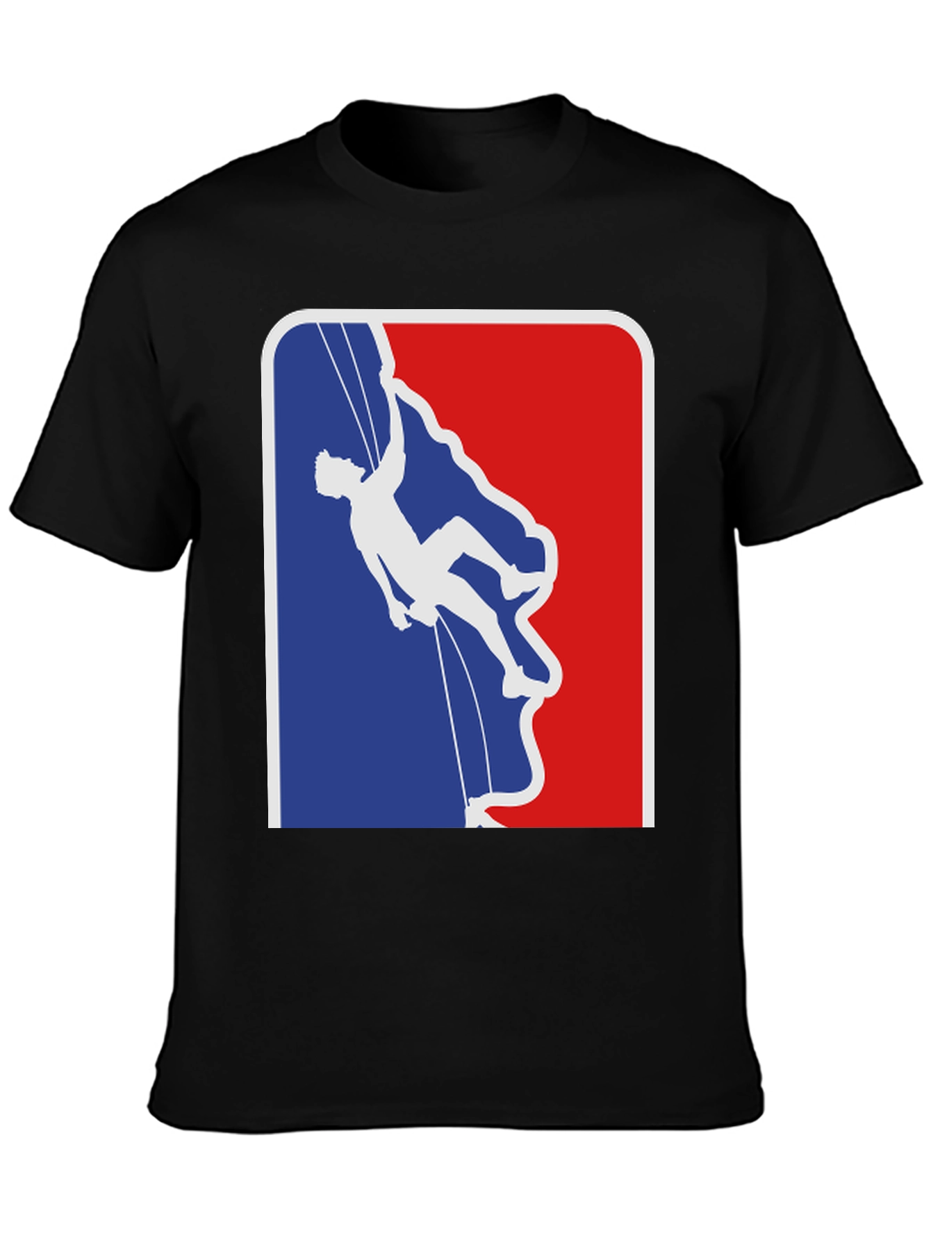 Climbing Silhouette Graphic T-Shirt