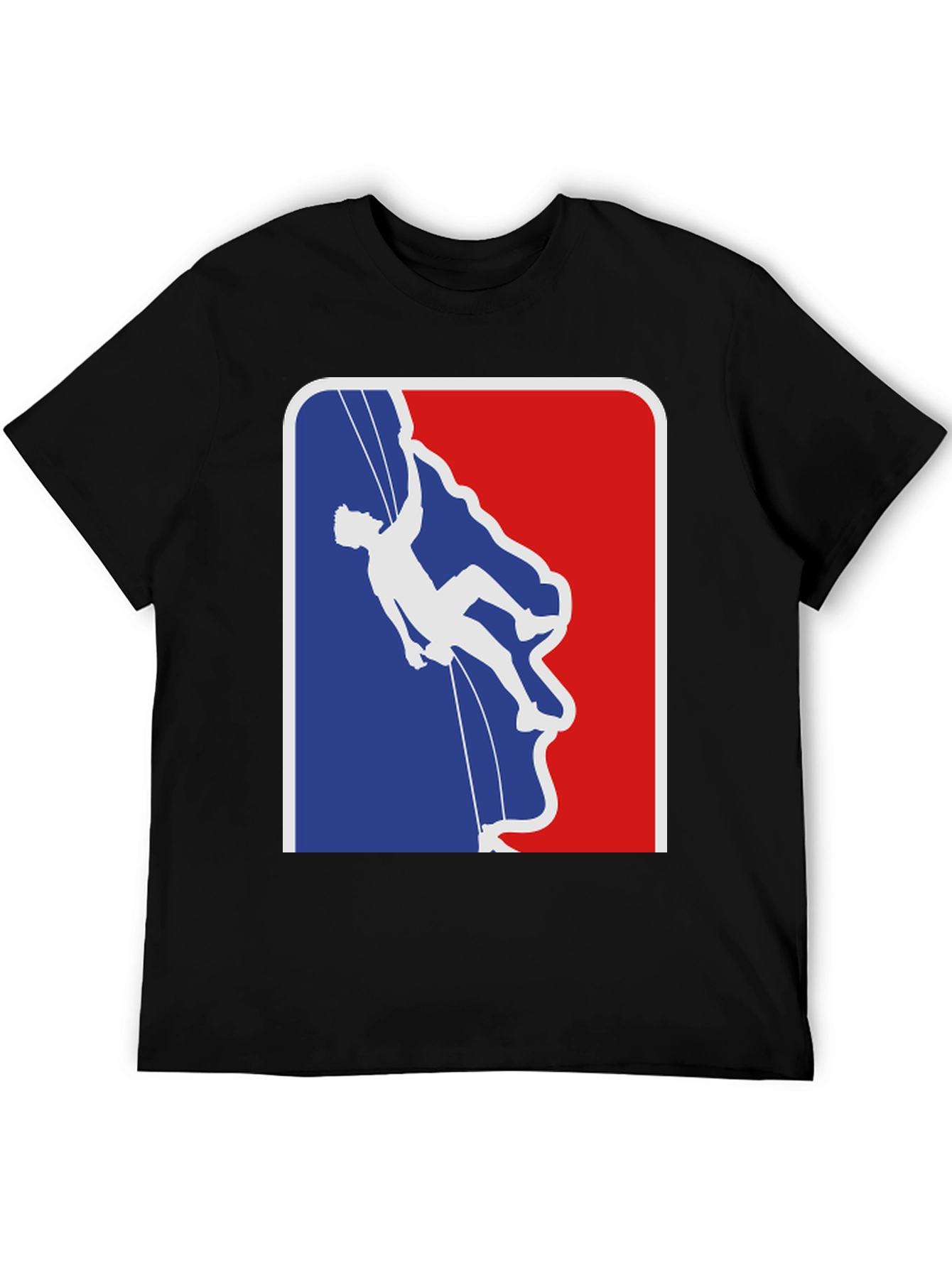 Climbing Silhouette Graphic T-Shirt