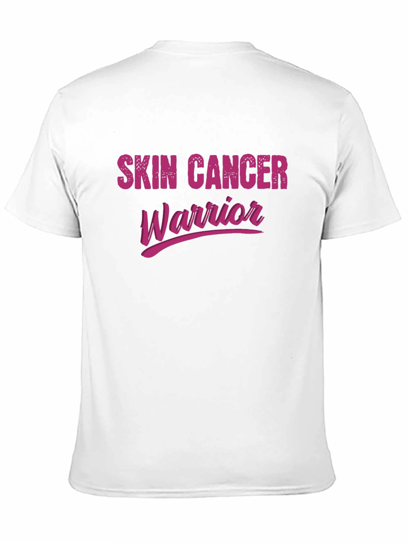 Skin Cancer Warrior Graphic Tee - Black