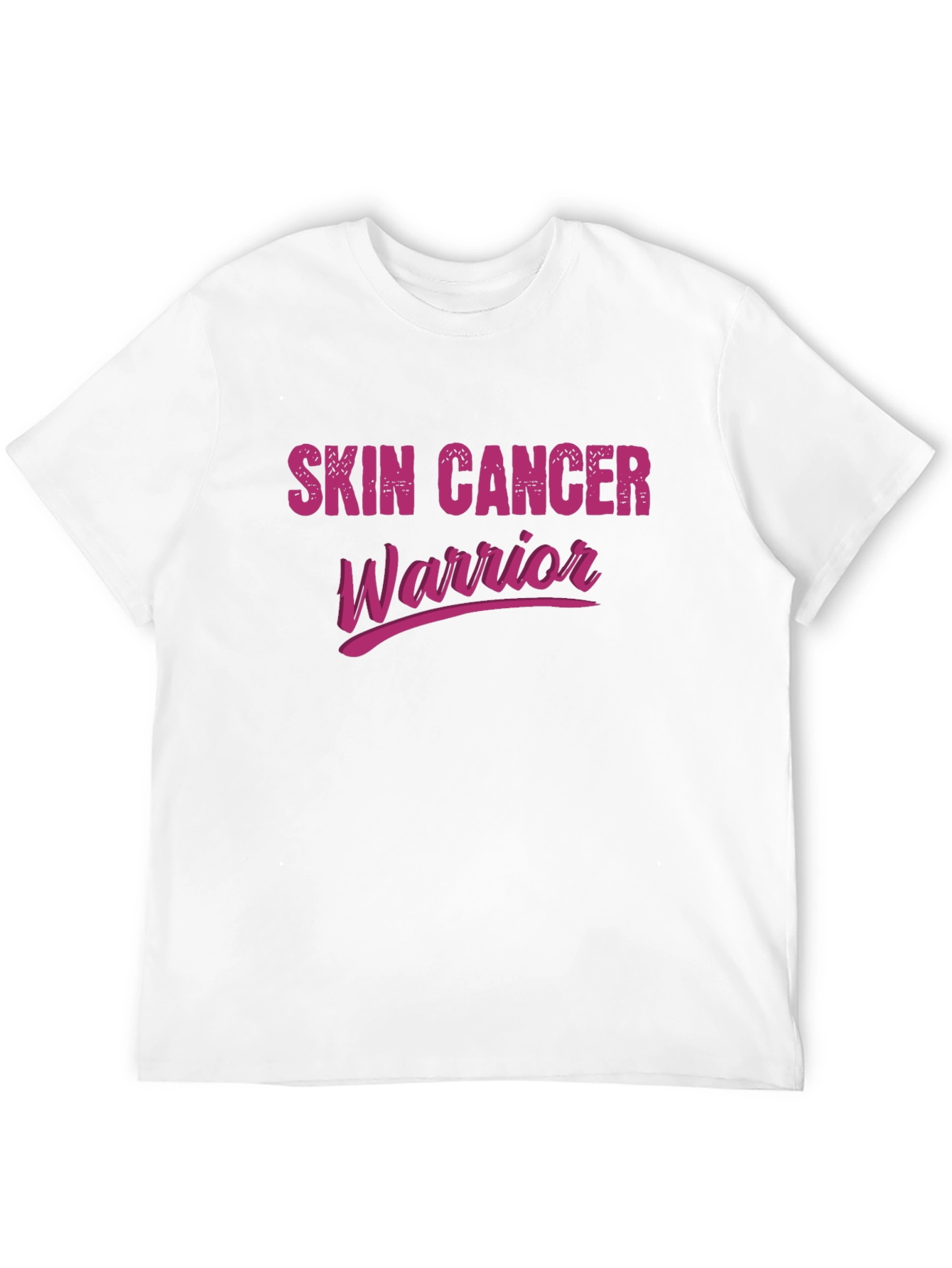 Skin Cancer Warrior Graphic Tee - Black