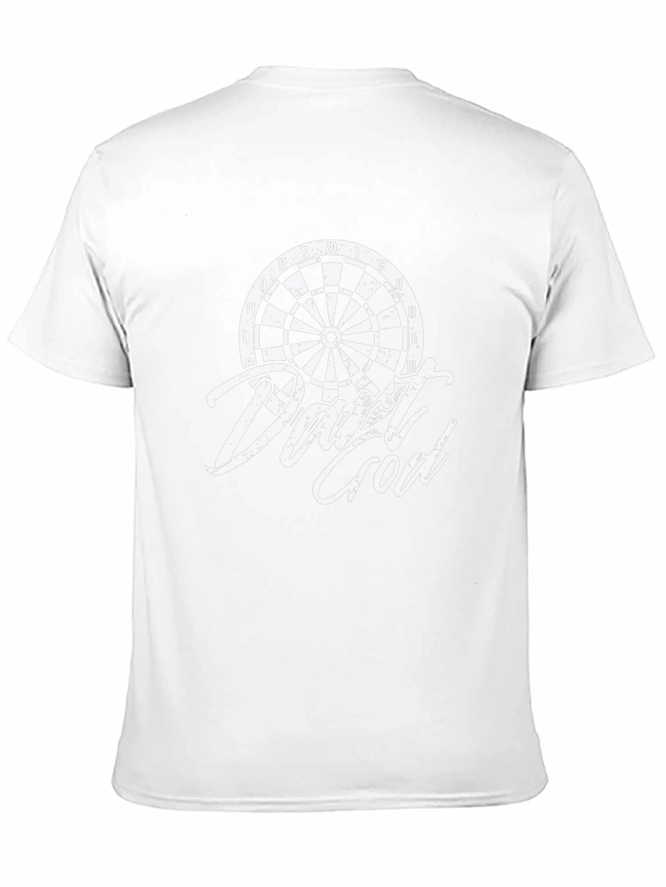 Dart God Graphic Tee - Black Casual T-Shirt
