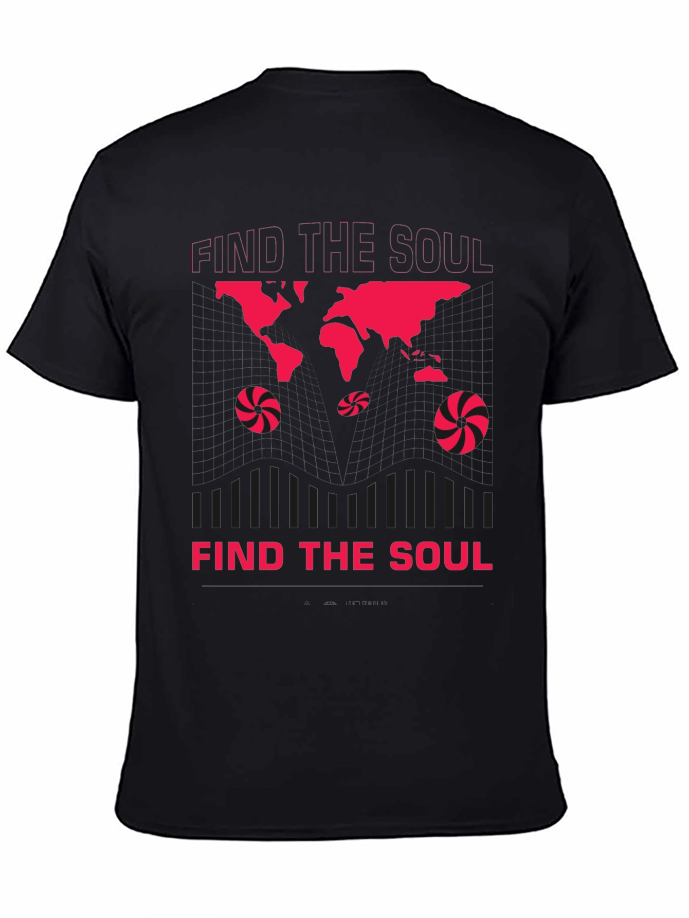 Find The Soul Graphic Print Crew Neck T-Shirt