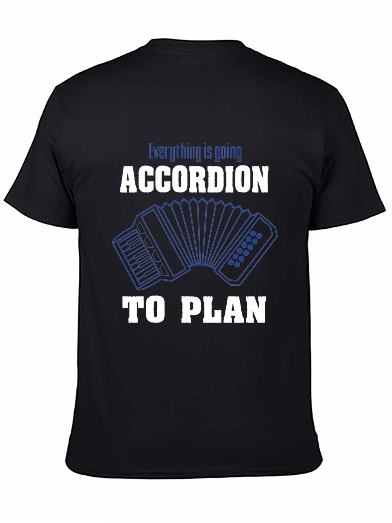 Accordion to Plan Graphic T-Shirt