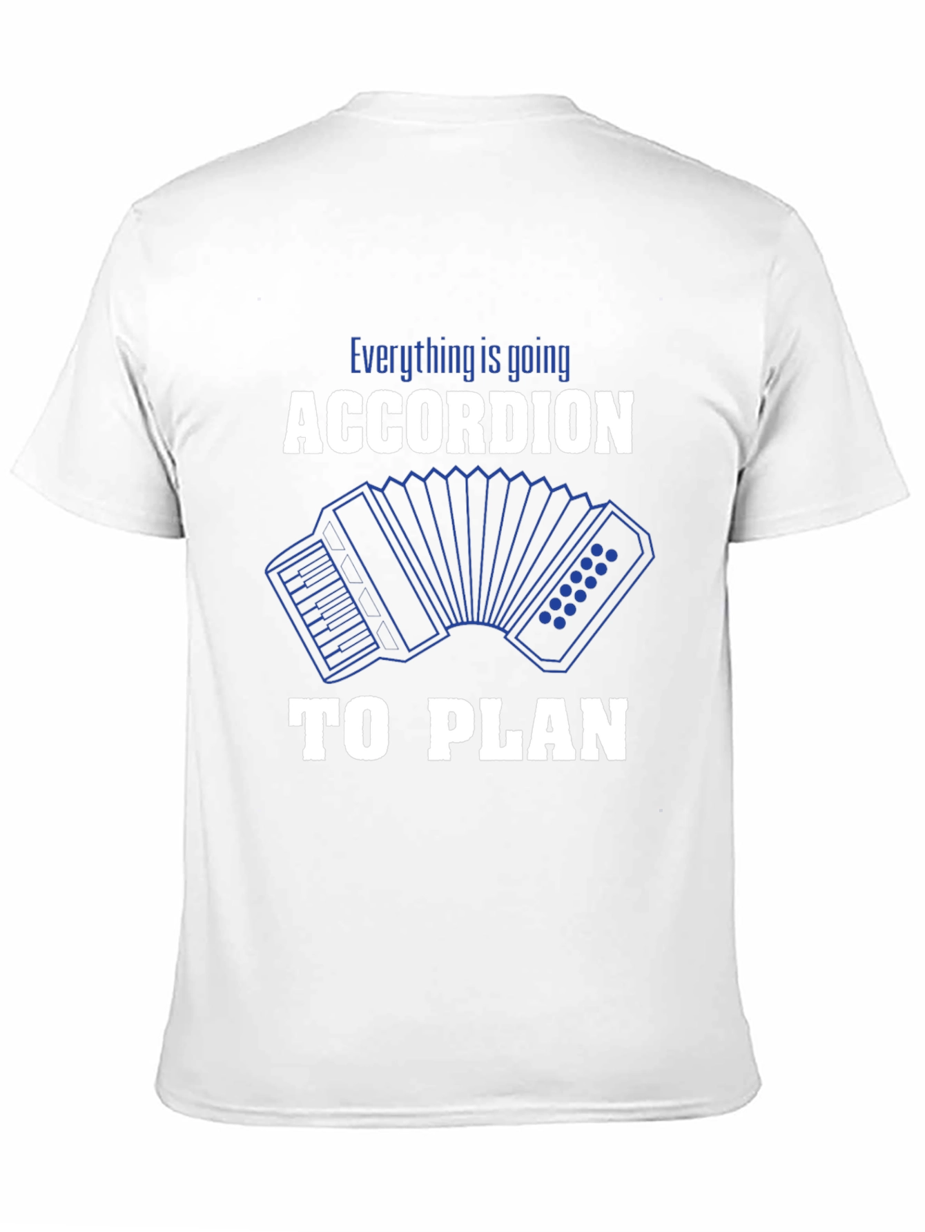 Accordion to Plan Graphic T-Shirt