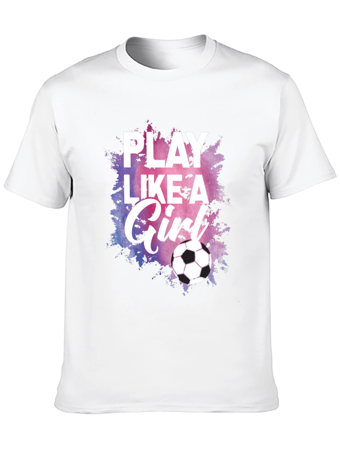 Play Like A Girl Soccer T-Shirt