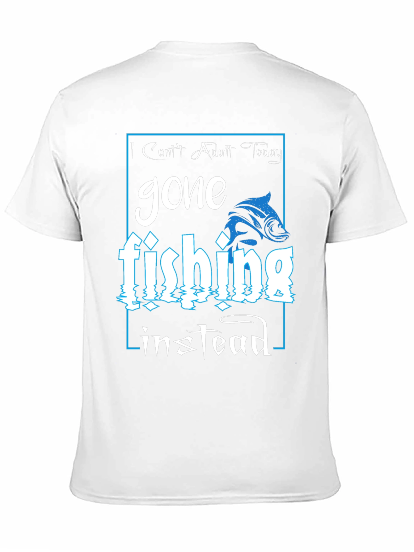 Gone Fishing Graphic Tee
