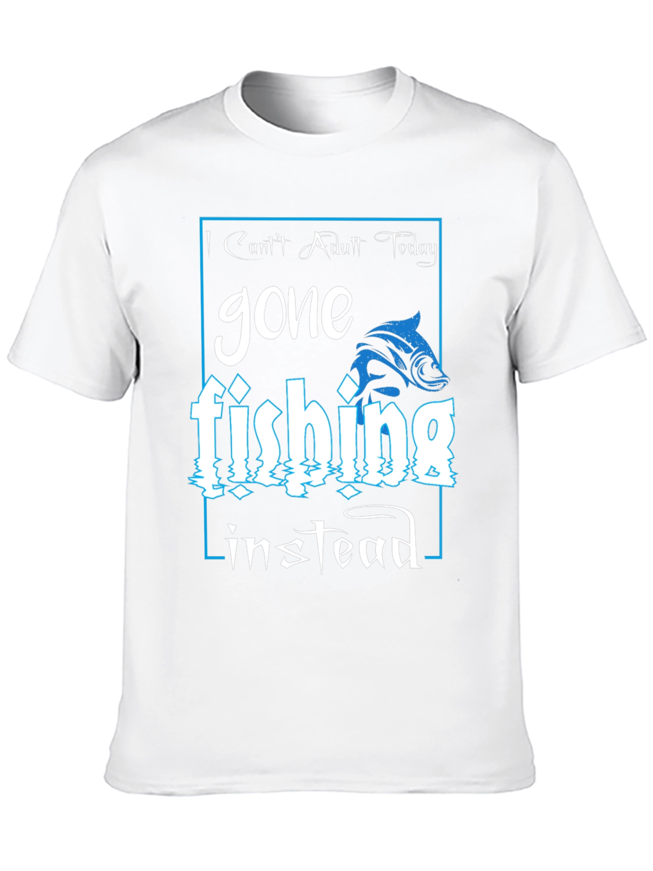Gone Fishing Graphic Tee