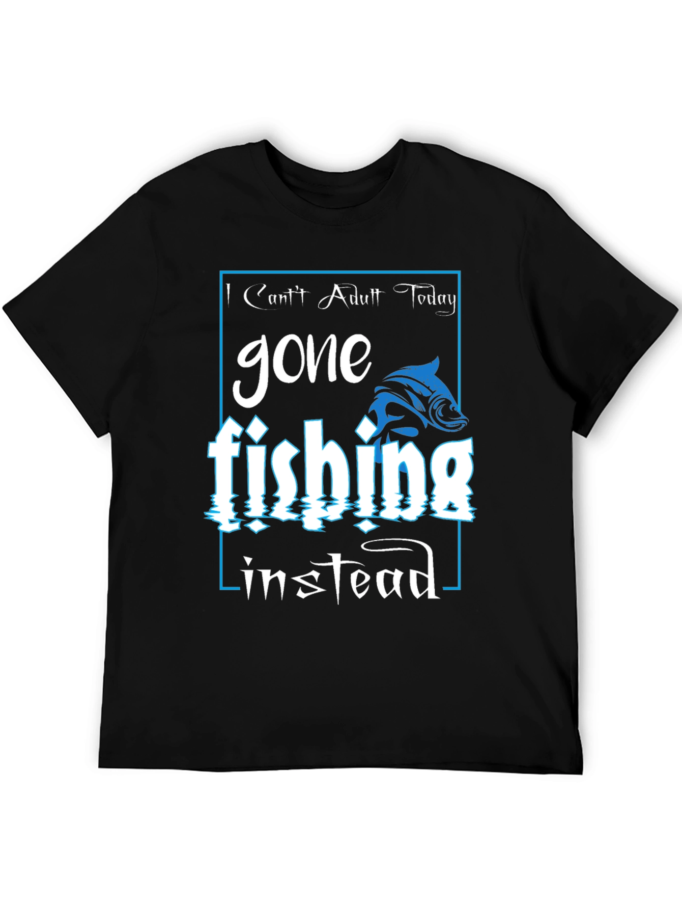 Gone Fishing Graphic Tee