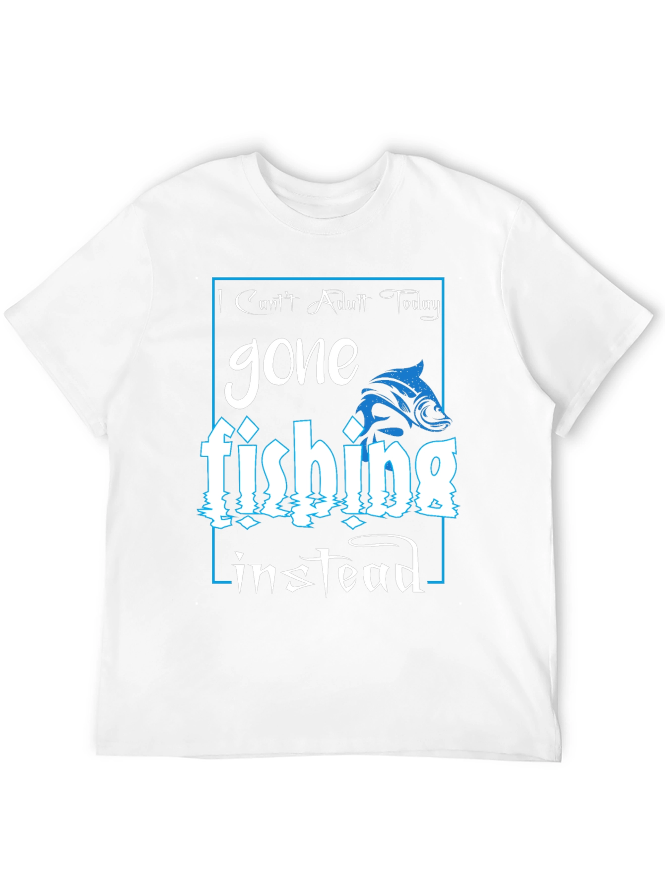Gone Fishing Graphic Tee