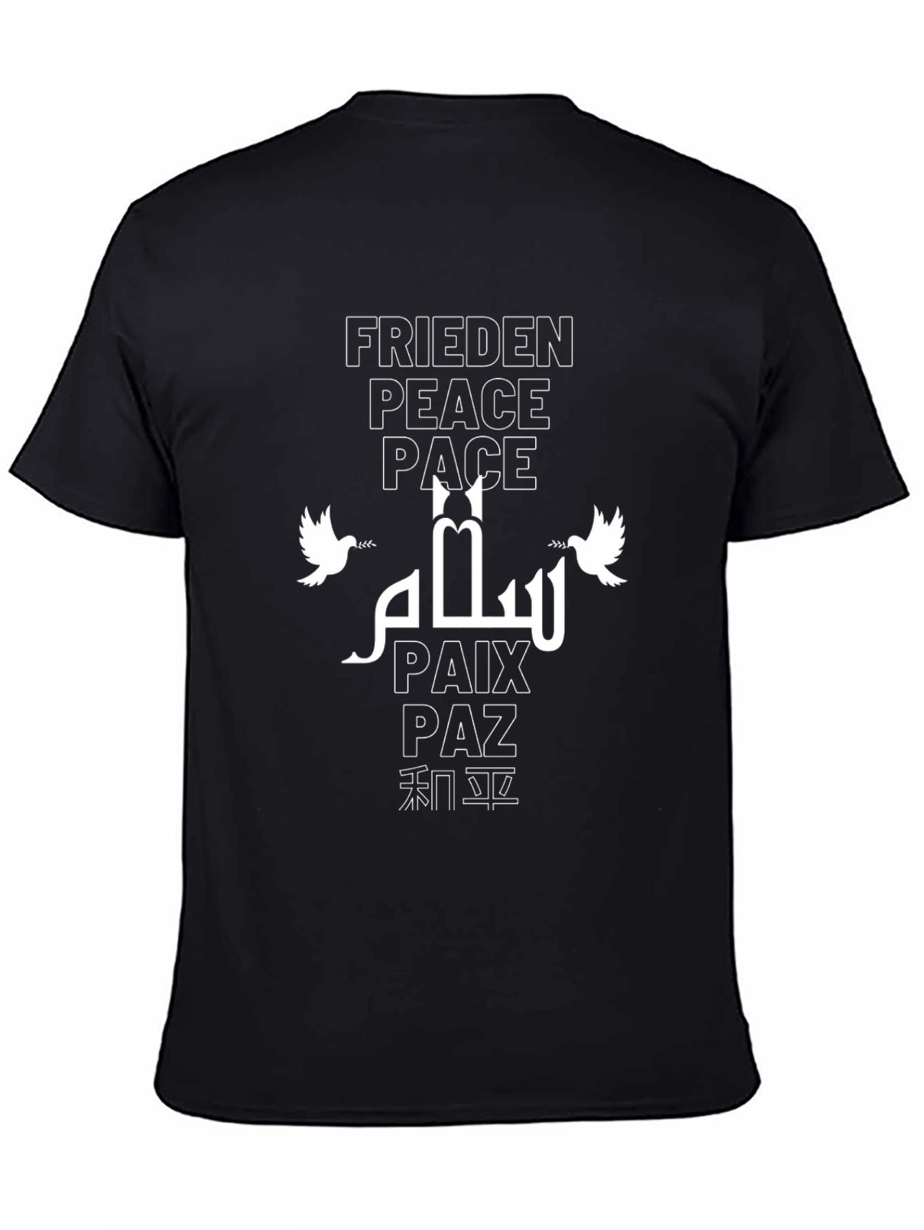 Peace Dove Graphic T-Shirt - Frieden Paix Paz
