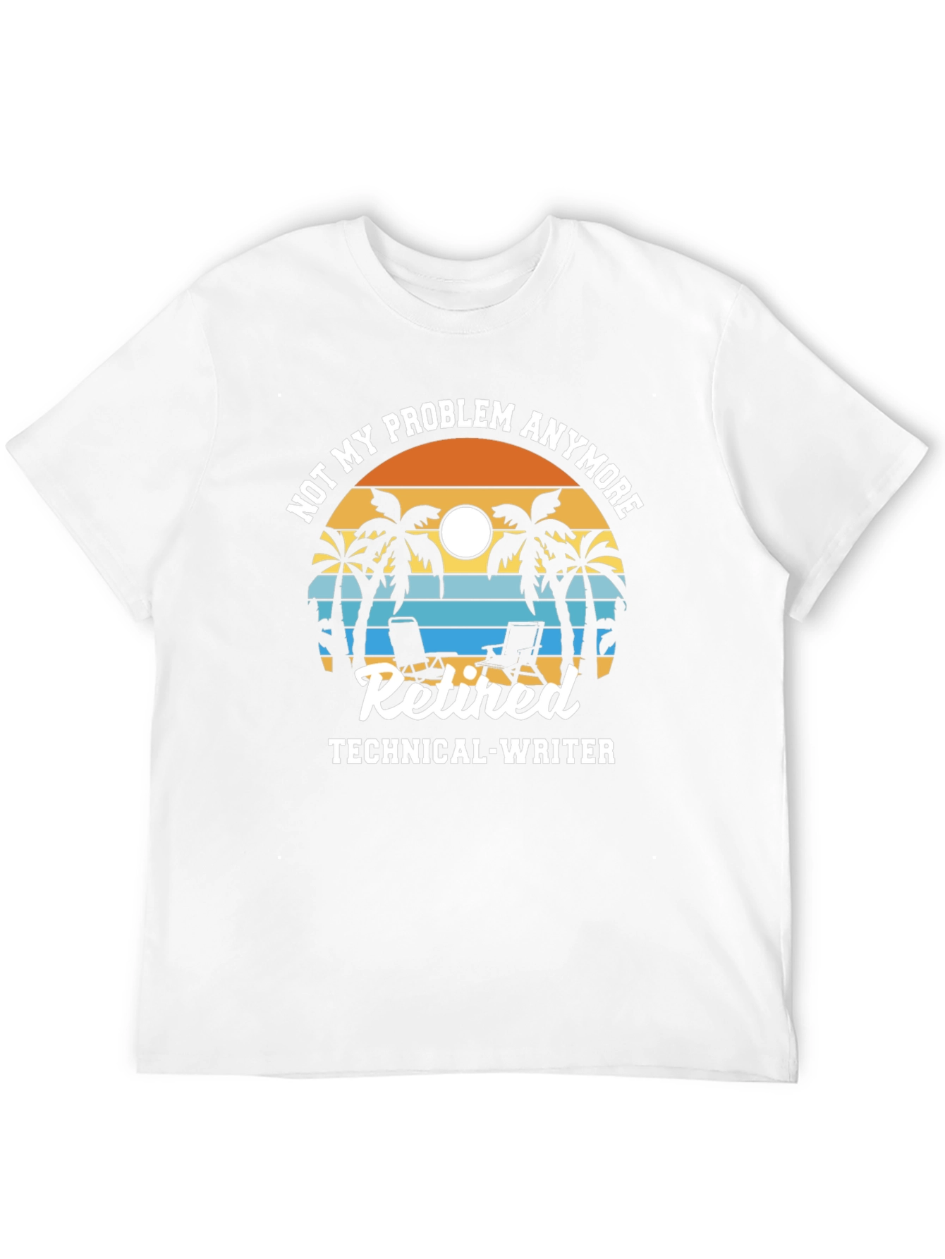 Retired Technical Writer Graphic T-Shirt