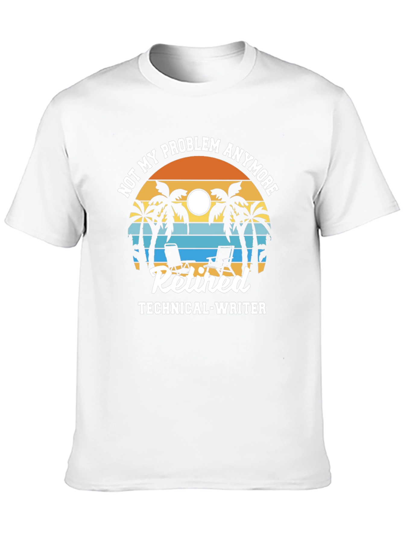 Retired Technical Writer Graphic T-Shirt