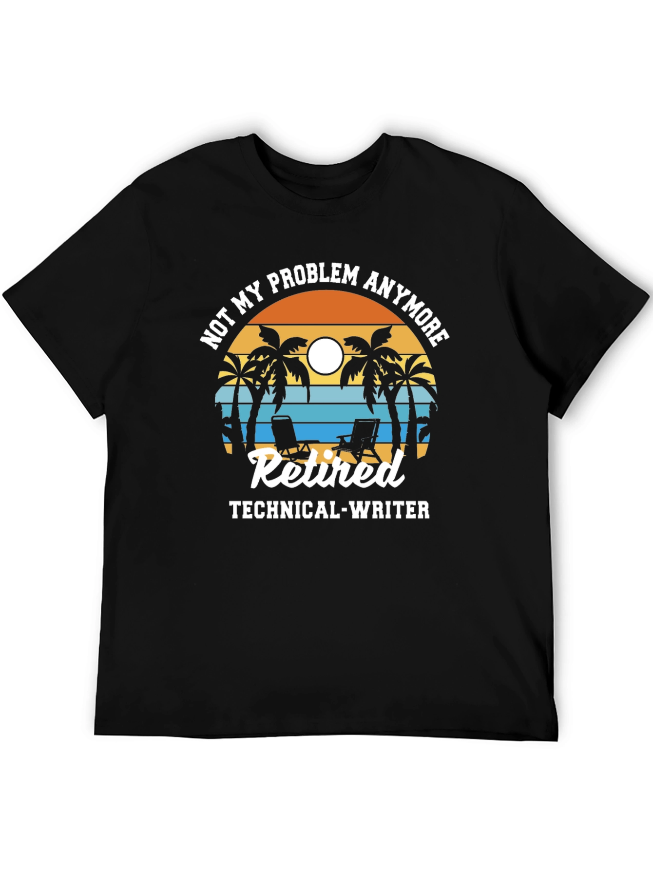 Retired Technical Writer Graphic T-Shirt