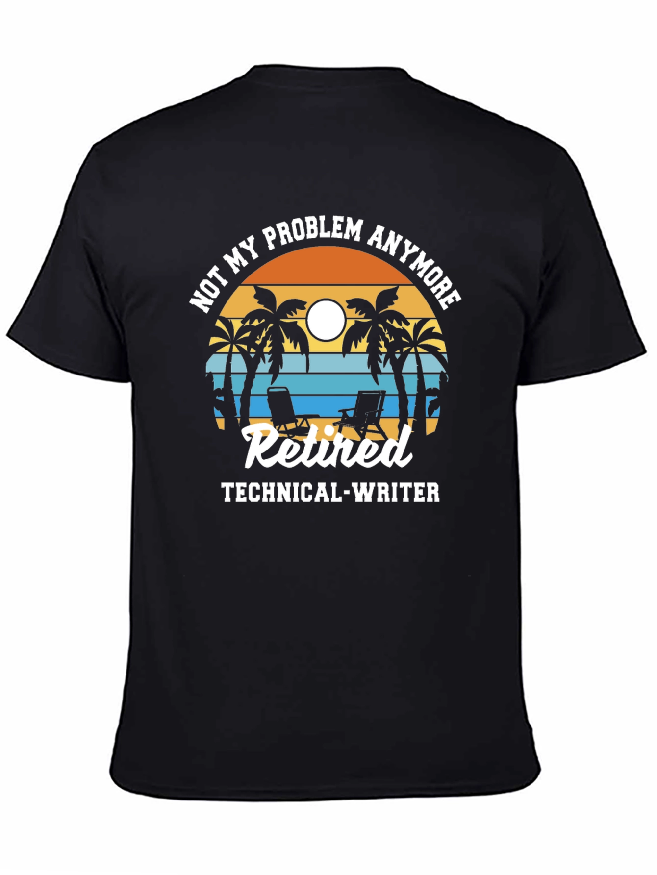 Retired Technical Writer Graphic T-Shirt