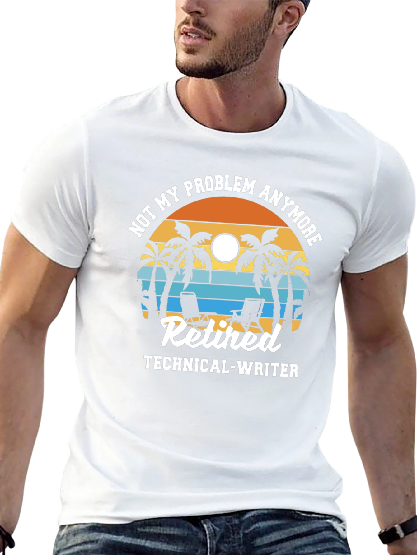 Retired Technical Writer Graphic T-Shirt