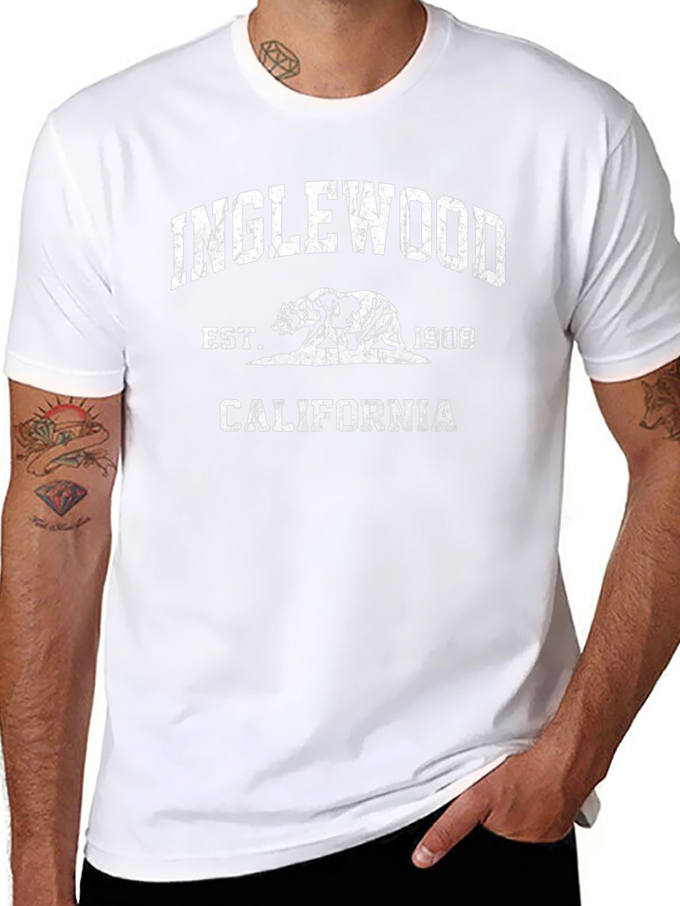 Inglewood California Bear T-Shirt