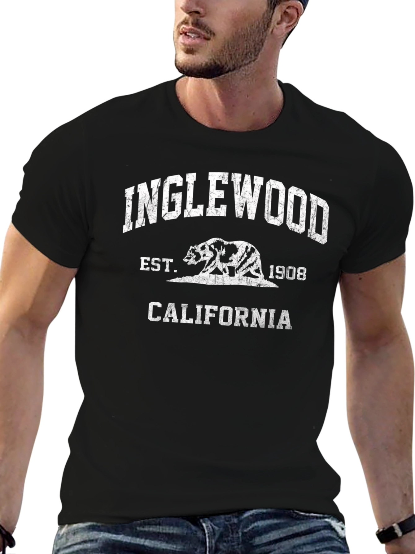 Inglewood California Bear T-Shirt
