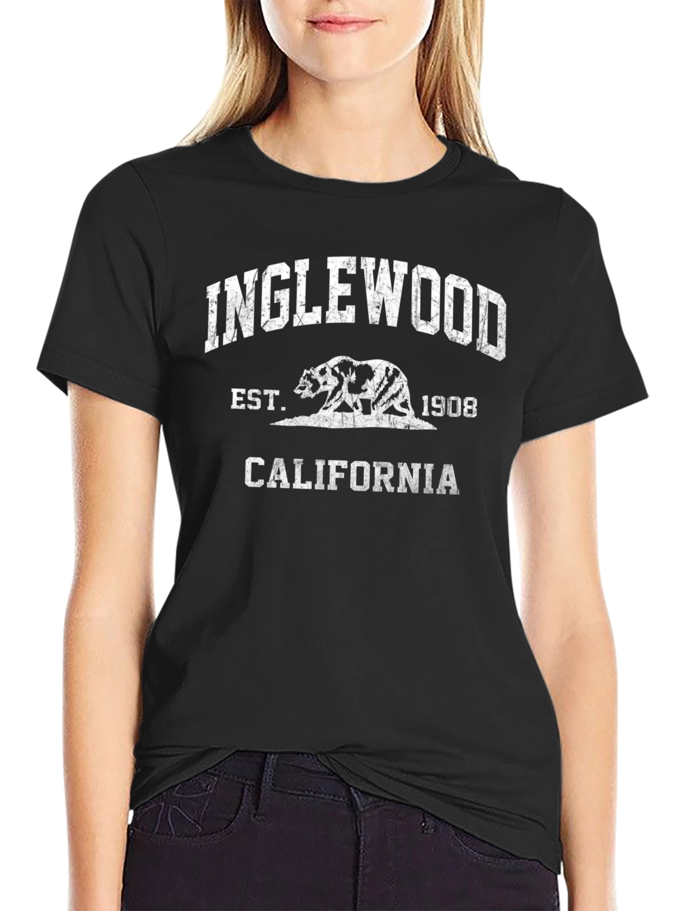 Inglewood California Bear T-Shirt