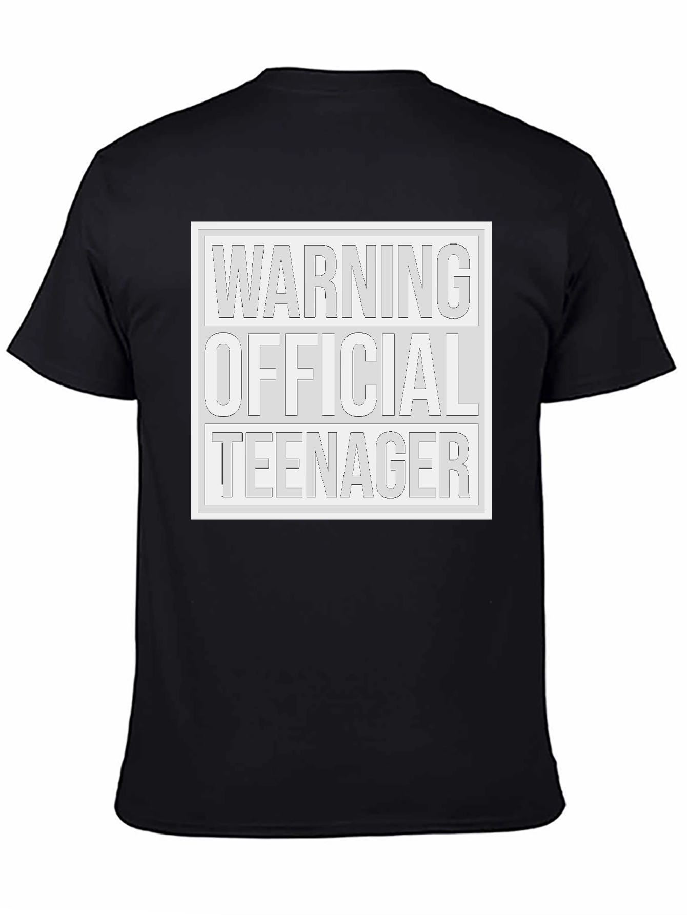 Official Teenager T-Shirt - Warning! Unisex