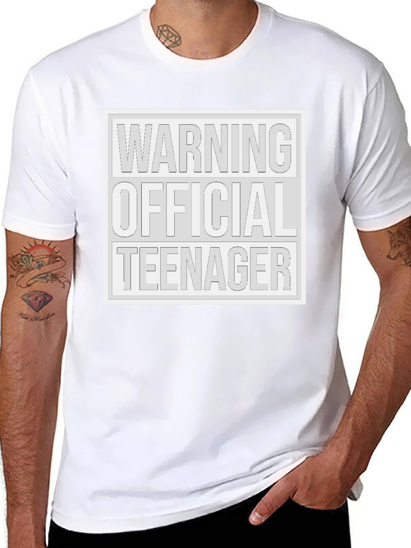 Official Teenager T-Shirt - Warning! Unisex