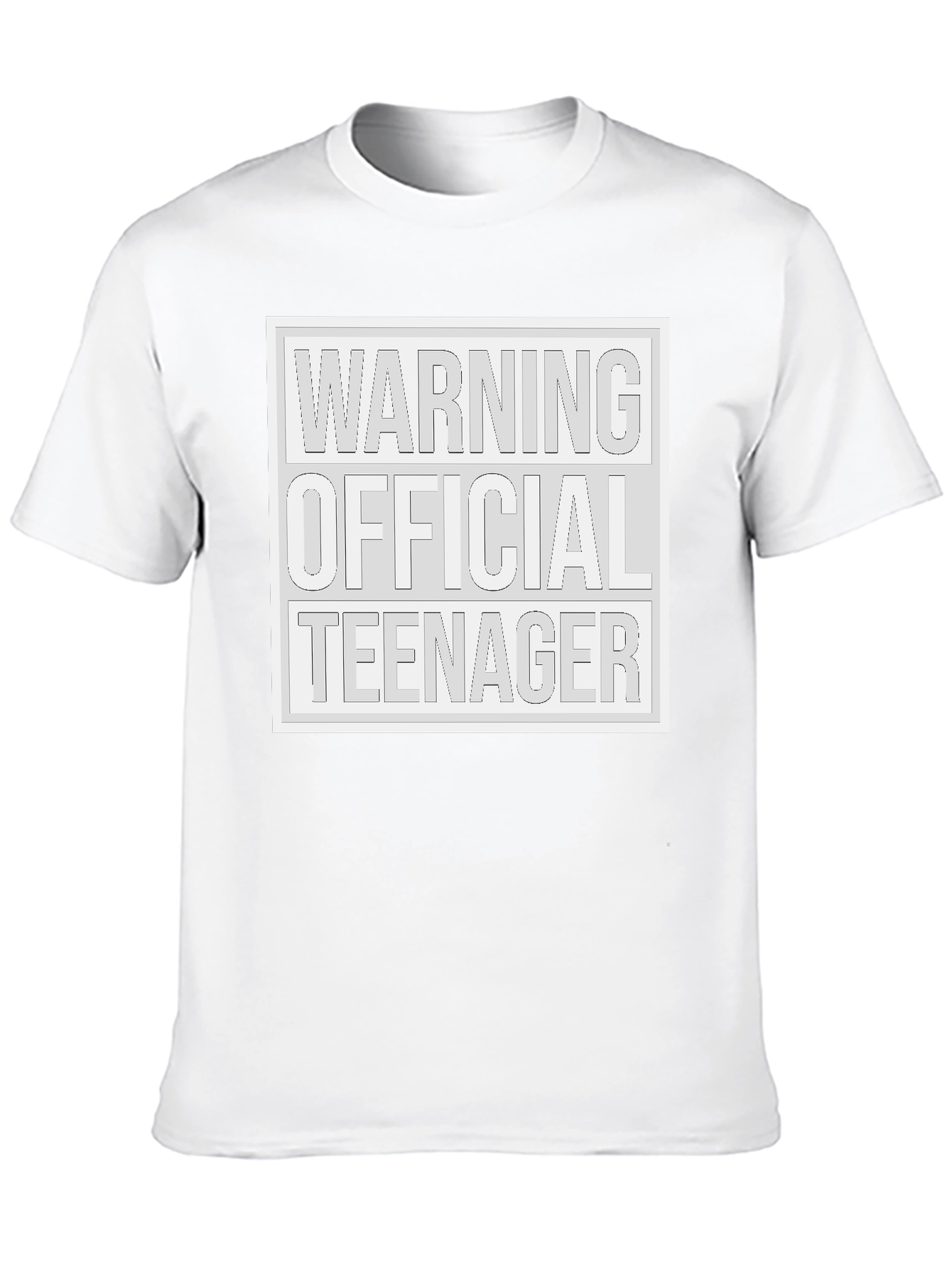 Official Teenager T-Shirt - Warning! Unisex
