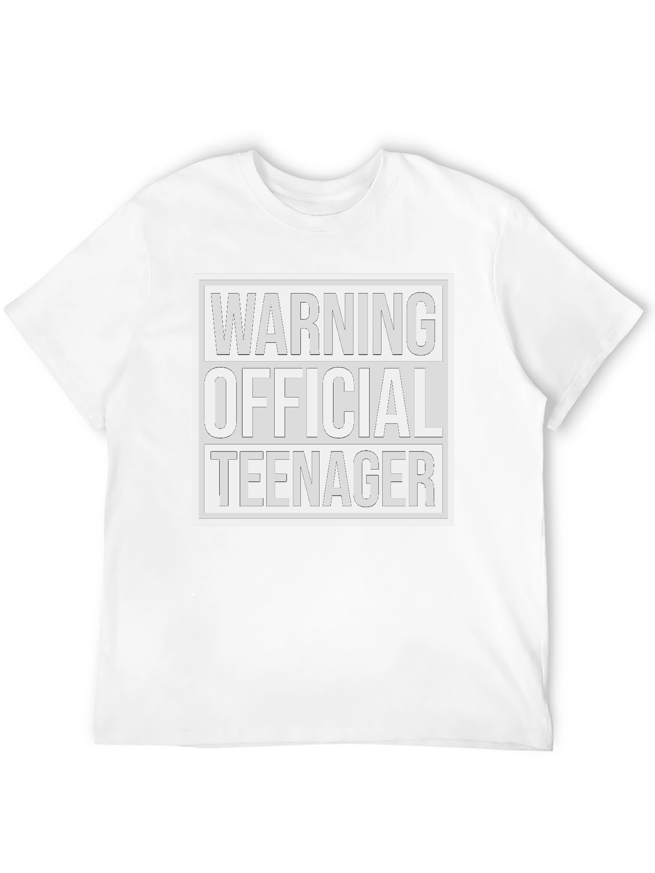 Official Teenager T-Shirt - Warning! Unisex