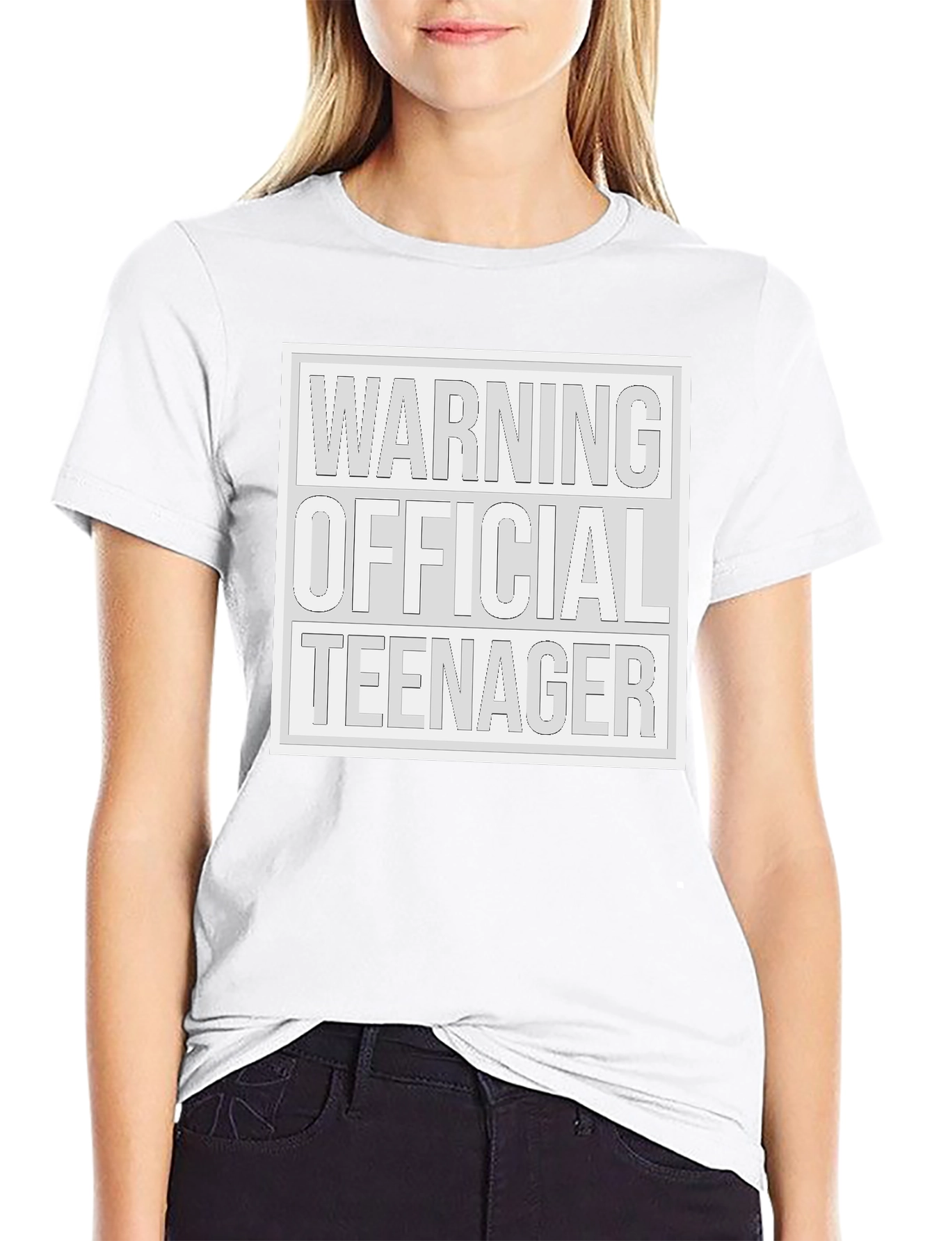 Official Teenager T-Shirt - Warning! Unisex